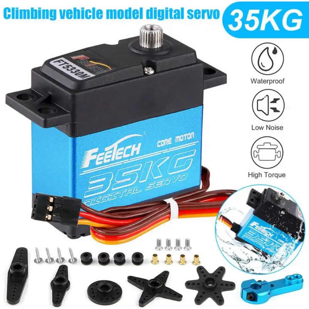 Rc Helicopter Servo - Servo Digital FEETECH FT5330M 35KG 180°