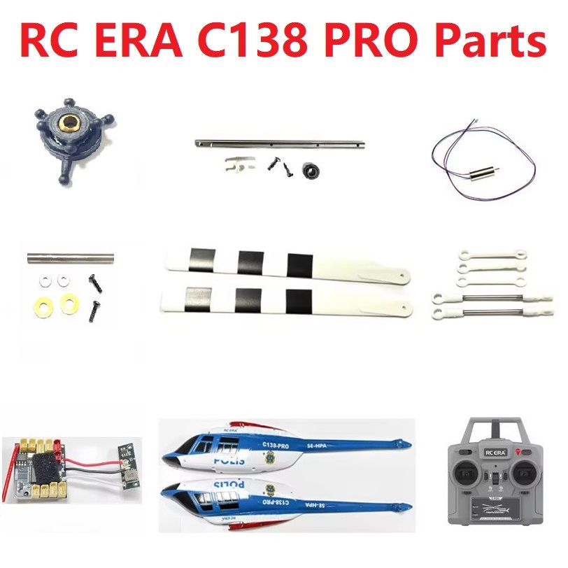 Rc Helicopter Blade - Lista de Repuestos para el Helicóptero