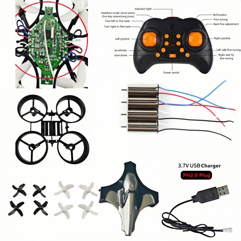 Rc Helicopter Tool Kit - Kit Completo de Dron DIY 2.4G