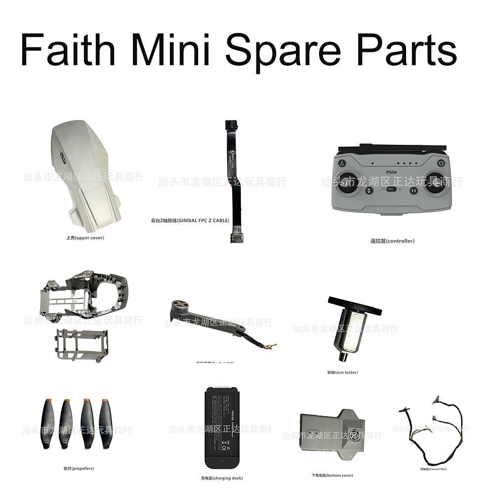 Rc Helicopter Coaxial - CFLY Faith-Mini piezas de repuesto, hélices