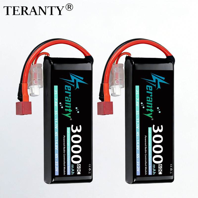 Batería Lipo TERANTY 2S 3000mA - Rc Helicopter Battery reseña y precio