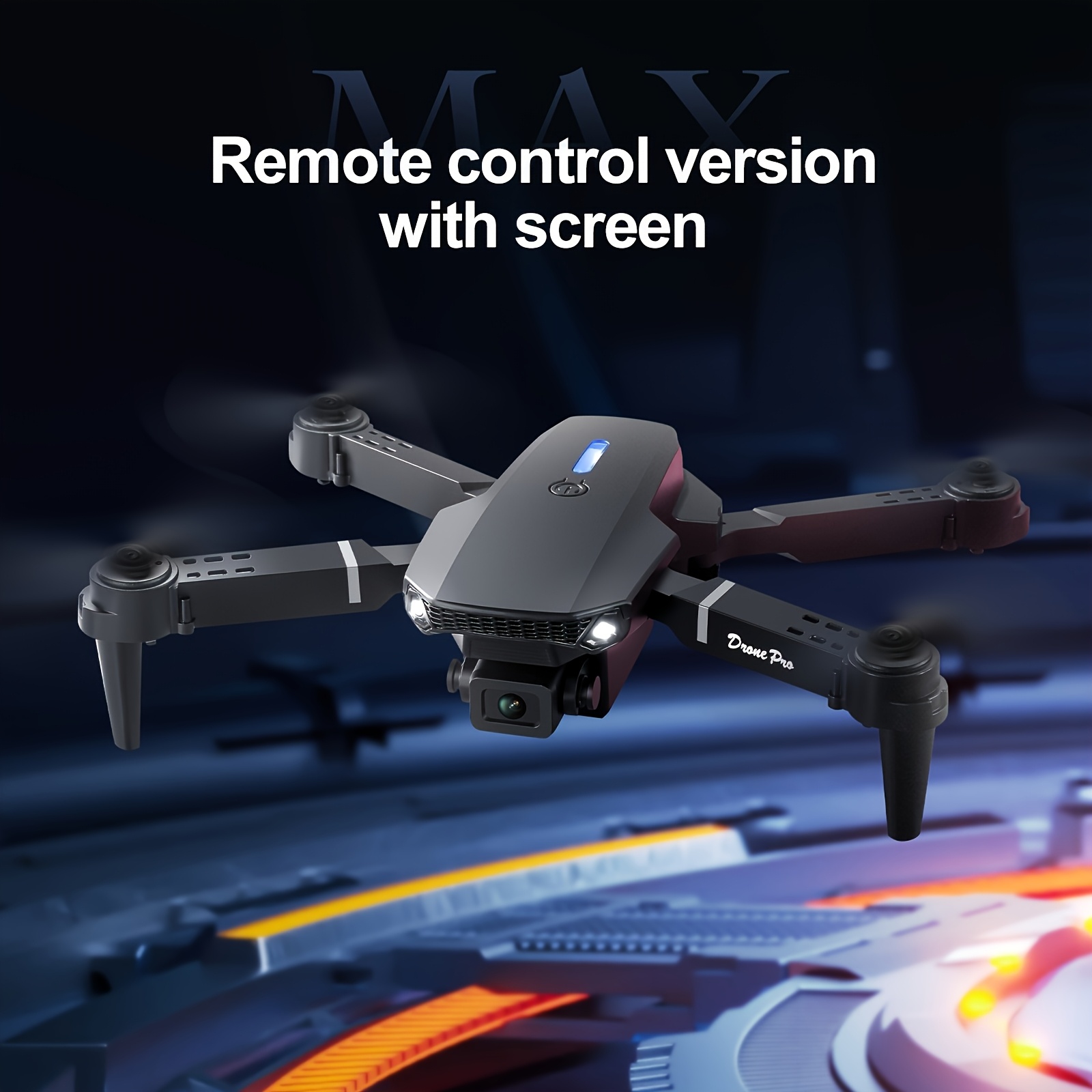Dron plegable E88 PRO MAX 2026 - Rc Helicopter Case reseña y precio