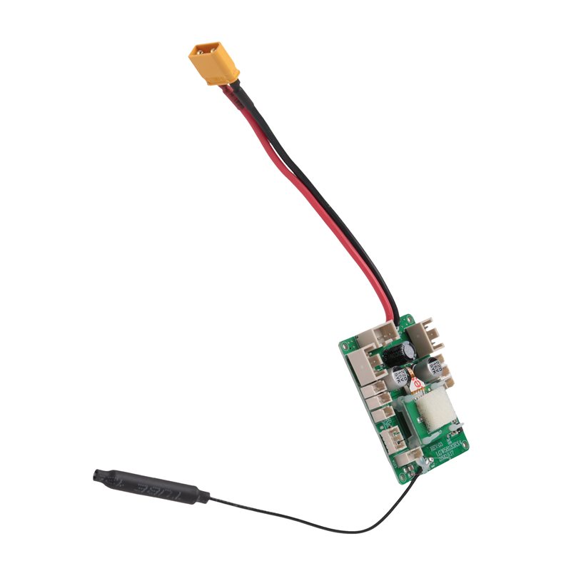 Placa principal del receptor B - Rc Helicopter Servo reseña y precio